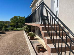 Photo de galerie - Moquette de pierre en résine 