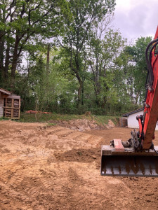 Photo de galerie - Aménagement extérieur à la pelle mécanique 
