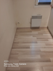 Photo de galerie - Pose de plaquet 