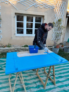 Photo de galerie - Peinture - Tapisserie