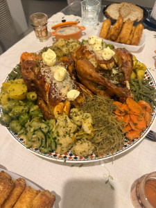 Photo de galerie - Poulet au four avec légumes 