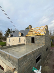 Photo de galerie - Charpente traditionnelle 
