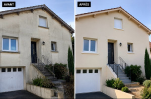 Photo de galerie -     Transformation complète de façade extérieure