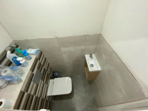 Photo réalisation - Plomberie - Installation sanitaire - Tommy (T.P Plomberie) - Aurec-sur-Loire : Pose d’un Wc suspendu et d’un lave mains 