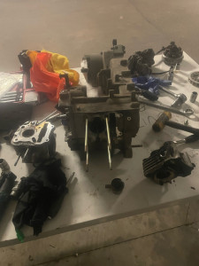 Photo de galerie - Changement roulements moteur sur moteur 4t