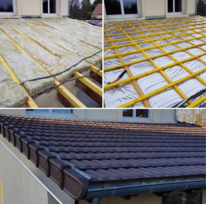 Photo de galerie - Remplacement toiture ainsi qu’isolation 