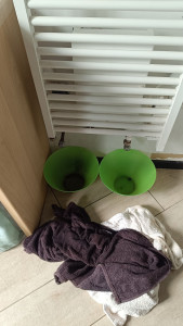 Photo de galerie - Suppression d'un porte-serviette à eau.