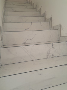 Photo de galerie - Carellage sur escalier 
