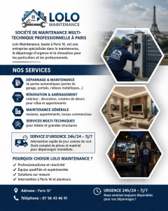 Photo de galerie - Maintenance générale 24h/24