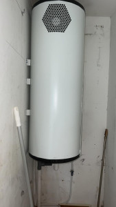 Photo de galerie - Pose d un chauffeau thermodynamique 