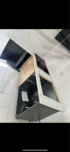 Photo de galerie - Montage meuble en kit aisi que la découpe de plan de trav