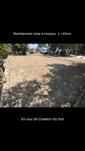 Photo de galerie - Aménagement extérieur city foot 