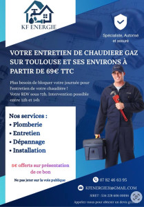 Photo de galerie - Entretien de chaudière murale gaz à partir 69€