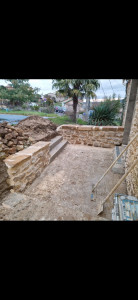 Photo de galerie - Création murs en pierres jointer 