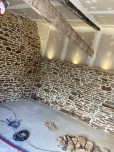 Photo de galerie - Rénovation joint de pierre 