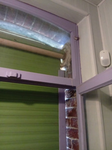 Photo de galerie - Remplacement sangle de volet roulant sur vieux modèle 