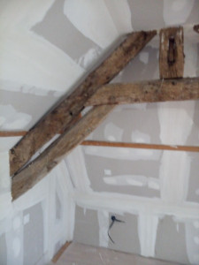 Photo de galerie - Combles placo bande