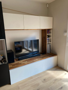 Photo de galerie - Meuble tv sur mesure