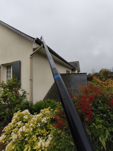 Photo de galerie - Aspiration de gouttières avec retour vidéo HD