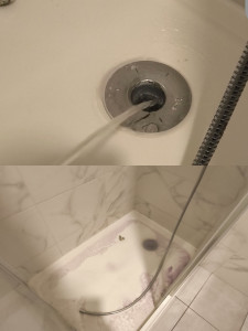 Photo de galerie - Débouchement de l'évacuation de douche