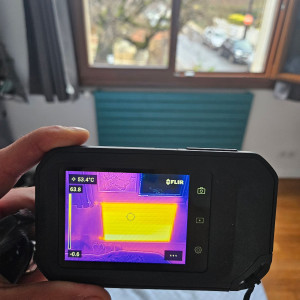 Photo de galerie - Utilisation caméra thermique