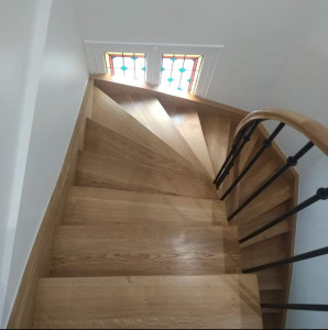 Photo de galerie - Pose de parquet - Revêtement de sol