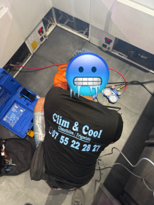 Photo de galerie - Recharge gaz vitrine réfrigérée 
