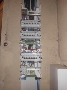 Photo de galerie - installation électrique complète sur maison en rénovation
