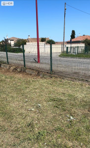 Photo de galerie -  nettoyage haies dans le grillage 