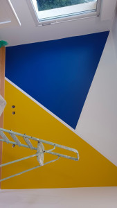 Photo de galerie - Peinture intérieure couleur 
