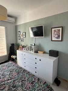 Photo de galerie - Peinture sur un  pan de mur dans chambre 