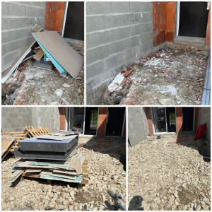 Photo de galerie - Évacuation de déchets et de gravats sur un beau chantier à Blois !?