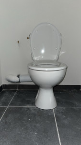 Photo de galerie - Pose de wc