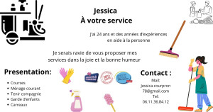 Photo de galerie - Course , ménage , tenir compagnie 