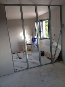 Photo de galerie - Création de cloison 