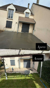 Photo de galerie - Dalle de béton 