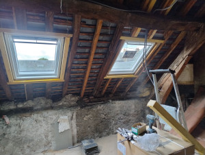 Photo de galerie - Créations de 2 velux 