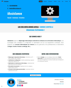 Photo de galerie - Page d'accueil de notre site web