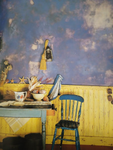 Photo de galerie - Décoration d'une cuisine, style provençal.