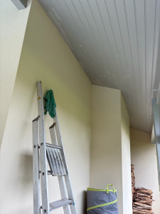 Photo de galerie - Peinture façade et avant toit 