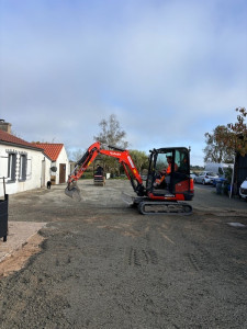 Photo de galerie - Terrassement cour