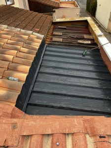 Photo de galerie - Rénovation toiture bac acier 