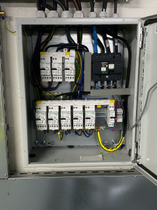 Photo de galerie - Tableau électrique pour borne de recharge