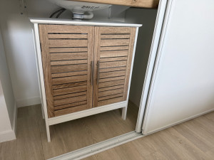 Photo de galerie - Montage meuble en kit, armoire sous évier à Baden