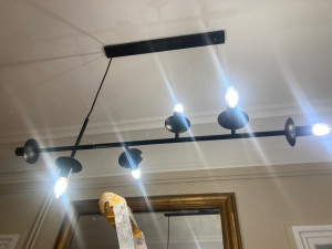 Photo de galerie - Pose d’éclairage