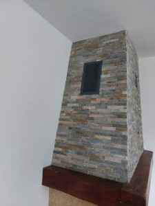 Photo de galerie - Pose de parement 