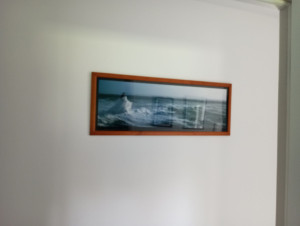 Photo de galerie - Pose d'un cadre 