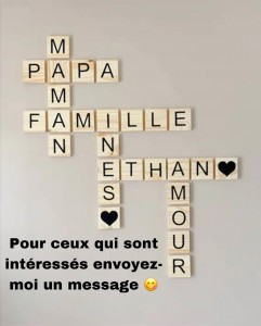 Photo de galerie - Scrabble personnalisable 