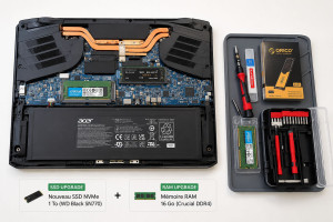 Photo de galerie - Upgrade SSD / RAM