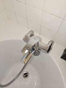 Photo de galerie - Remplacement mitigeur 